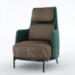 Modern Living Room Fabric Leisure Chair Single seat luxury lounge sofa chair