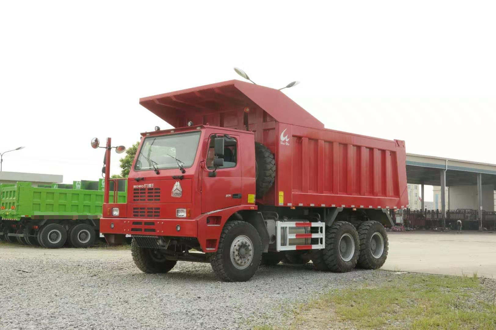 6x4 Dumper 371hp Second Hand Tipper Trucks With 20t - 30t Load Capacity