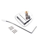 Chrome Guitar Tremolo Bridge Tailpiece For Mustang Jazzmaster Guitar Repaclement