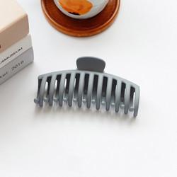 Acrylic Large Plastic Hair Claw Clips For Thick Hair Big Headpiece Matte Keel