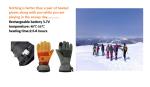 Riding Snowboarding Winter Electric Heated Ski Gloves 3.7V 2200mAh