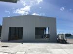Q345B Welded Prefabricated Warehouse Building , H Section High Bay Warehouse