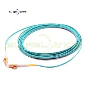 China 3.0mm Om4 Lc To Lc Fiber Patch Cable duplex fiber patch cord for FTTH factory
