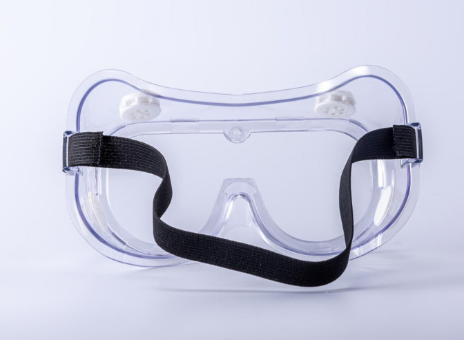 Fully Enclosed Anti Fogging Spitting Splash Medical Isolation Goggles 9126