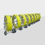 Industrial Level Pipeline Video Detector IP68 1024*768 Resolution 45mm