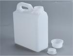 1L Dishwashing Liquid Plastic Bottle Disinfectant Water Square Flat Can HDPE