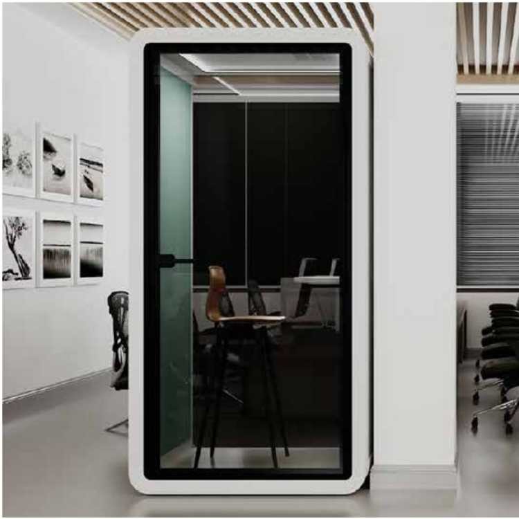Mini Single Person Acoustic Booth No Disturb Office Soundproof Phone Booth