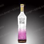 Cap Sealing Metal Label 700mL Glass Spirit Bottles