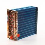 Heat Exchanger AC Condenser Coil Stainless Steel Copper Tube Fin