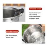 Hot Selling American style Kitchen Cooking Pot Set Stainless Steel Cookware