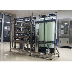 Cosmetic Factory Ultrapure Water System 500LPH Reverse Osmosis Purification