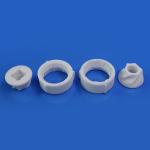 Eco Friendly Ceramic Grinder Part Anti Corrosion 95% Al2O3 White Color