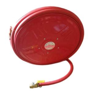 China 12Bar Firefighter Hose Reel 0.8MPa Water Hose For Fire Fighting Suction Hose factory