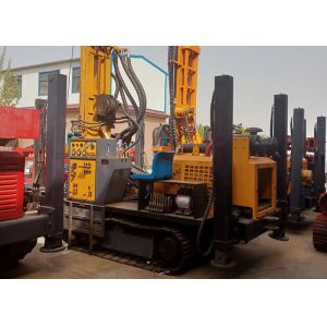450m Crawler Hydraulic Rotary Drilling Rig Diesel Engine Driven Dth