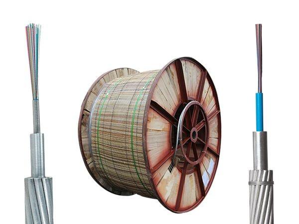12 24 48 96 144 Core Outdoor Aerial Cable Opgw Ground Wire Composite Ground Wire