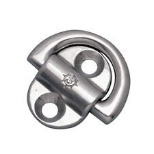 STAINLESS HEAVY DUTY FOLDING PAD EYE 3/8