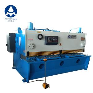 China Customize Industrial Hydraulic Guillotine Shearing Machine E21s Controller 4*2500MM factory
