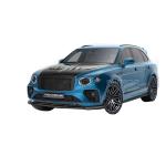 Auto Blue Bentley Bentayga Body Kit Widebody Carbon Fiber Front Lip Diffuser