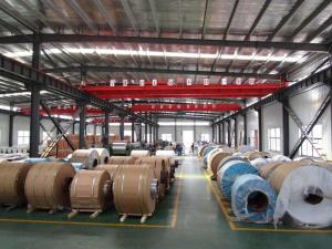 China 0.2 - 3.0mm Aluminum Coil Roll With Coated Surface In RAL Color factory