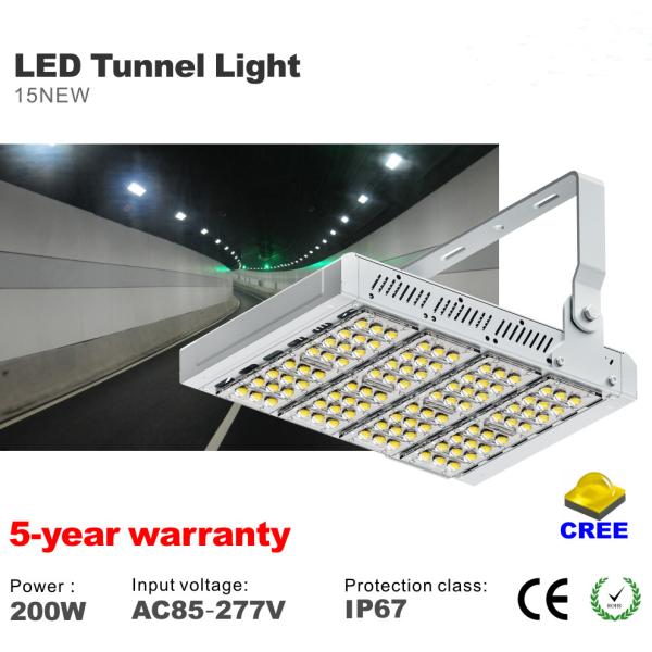 200W Waterproof LED Tunnel light CREE Gas Station LED Lighting Flood light