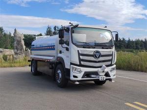 China Dust Suppression Road Watering Truck With 11.1 Cubic Meter Tank Eco Friendly factory