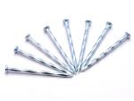 Silver Hardened Steel Concrete Nails Box Packing Carbon 45# / 55# Steel