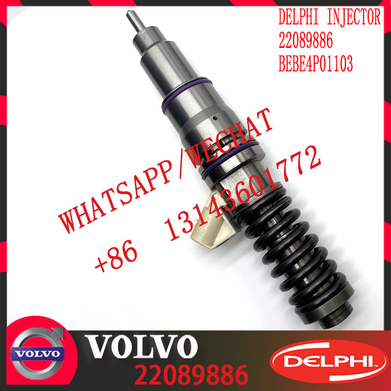 22089886 BEBE4P01103 Common Rail Diesel Fuel Injector Assy 22089886 BEBE4P01103 E3.27 for V-O-L-V MD13