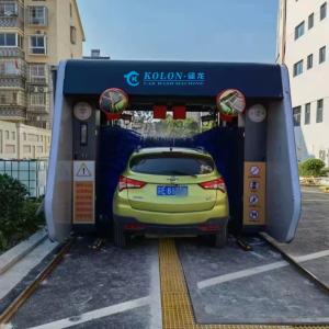China 15 Cars/Hour Rollover Car Wash Machine with Foam Spraying factory