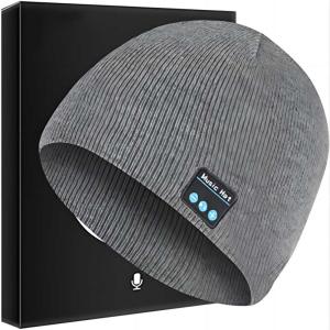 China Men Women Bluetooth Beanie Hat Headphone Music Hat Winter Knit Cap factory