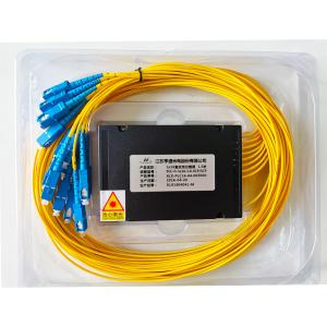 China High Uniformity 1X16 SC UPC Splitter For WAN System 55/55 -40℃~85℃ factory