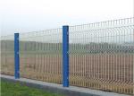 Rectangle Post 4.5mm Dia V Mesh Security Fence 1.53m High