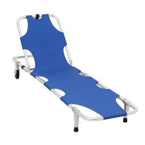 China Emergency Rescue Aluminium Folding Stretcher First Aid Devices factory
