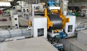 China 8mm Light Pole Length Cutting Machine Q235A Slitting And Cut To Length Line factory