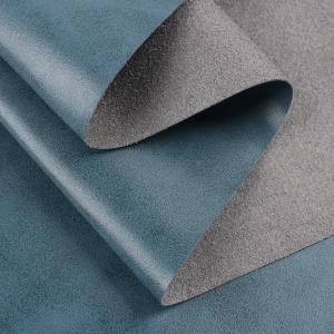 China 0.7mm PU Retro Microfiber Leather For Shoe Eco Friendly Comfortable factory