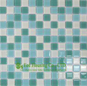 China Alkali-proof Glass Crystal Mosaic Tile For home decoration,China Glass mosaic tile Factory factory