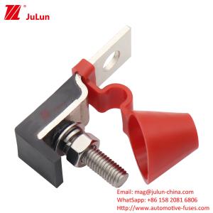 China Rv Camper Square MRBF Fuse Holder Rv Camper Square MRBF Fuse Battery Column New Energy Vehicle Battery Fuse Holder factory