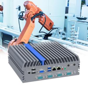China Industrial Embedded PC DDR4 Max 64 GB DC 12v-19v Industrial PC Rs485 factory