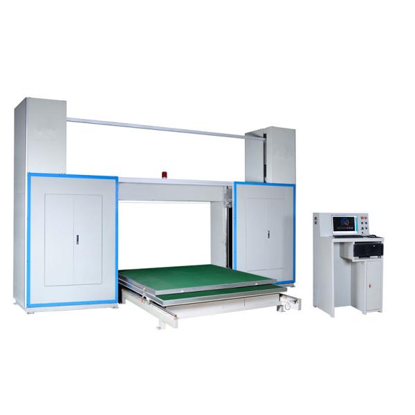 Horizontal CNC Foam Cutting Machine With Oscillating Blade For Special Shape