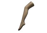 Custom Apparel High Waisted Fishnet Leggings Transparent Fishnet Stocking Tights