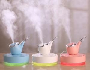China 110mL Portable USB Rechargeable Home Mini Pipe Humidifier Car Pipe Humidifier factory