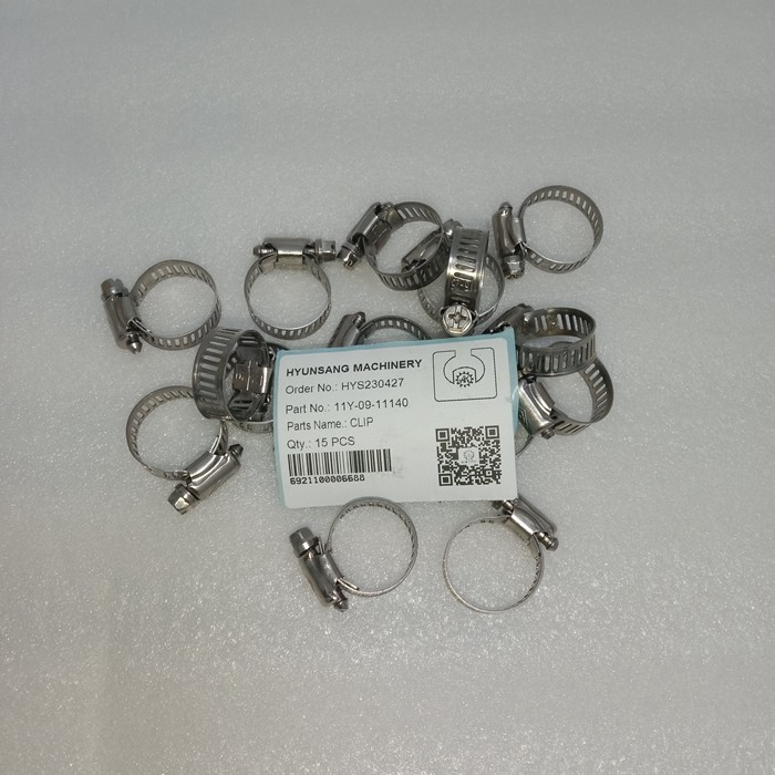 Excavator Spare Parts Clip 11Y-09-11140 11Y0911140 For Model PC300 PC350 PC400