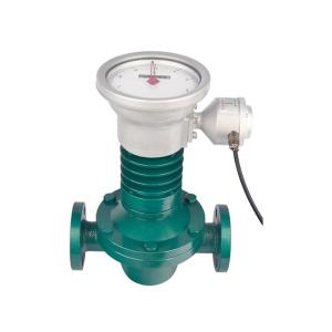 China LC-FMT Small Oval Battery Operated Flowmeter Oval Velocity Speed ​​Flow Meter LC-FMT factory