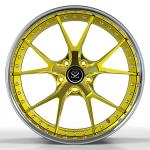 20x9.5 And 21x11.5 Custom 2 Piece Rims For Mercedes AMG GTS 2015