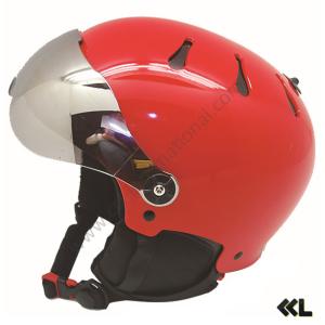 China Custom Ski Helmet With Visor SKI-10 factory