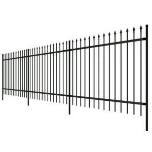 China ISO9001 Powder Coated Galvanized Metal Palisade Fencing 50x50mm factory