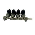 LN-LIG1 Black LPG CNG Multi Cylinder Injector Rail For 3 Ohm High Speed Car