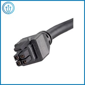 4 Circuits Molex 2 Row Thermistor 500mm Temperature Sensors Overmolded Cable