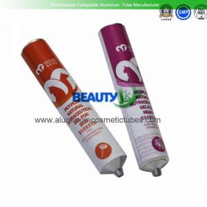 China Skin Care Hand Cream Aluminum Collapsible Tubes 32mm Diameter 100ml Volume factory