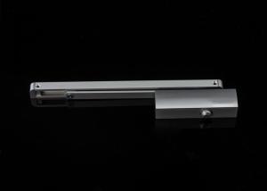 China Aluminum Automatic Sliding Door Closer with Hold Open Slide Back for Wooden Door factory