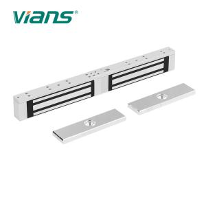 China Safety Electric Magnetic Lock 12V 350lbs Low Power Consumption For Double Doors factory